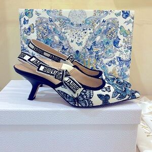 DIOR J'Adior Slingback Pump, worn once, with packaging